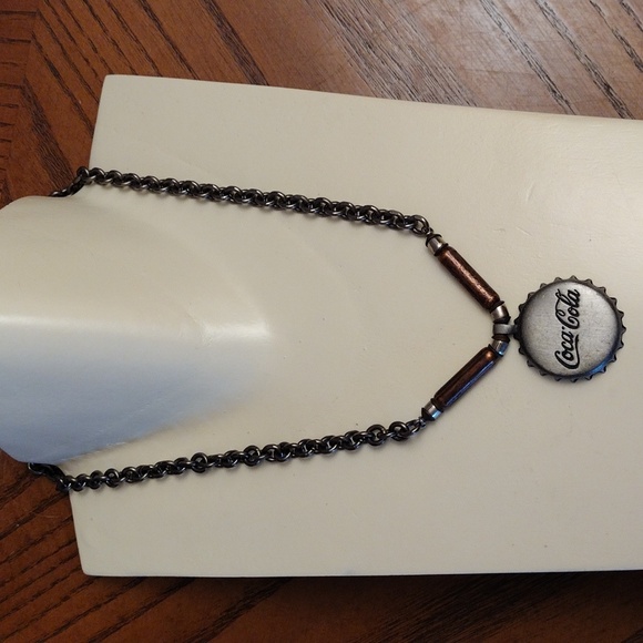 Coca Cola Bottle Cap Necklace - Picture 2 of 5